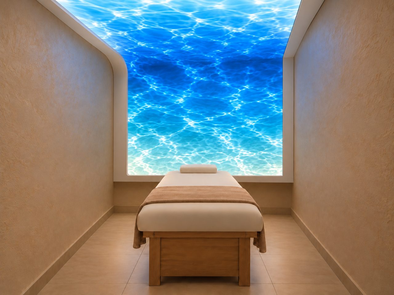 Aqua Room με οροφή θάλασσας
